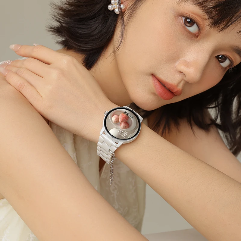 高级感智能手表女士2025新款简约风时尚蓝牙通话多功能支付测心率