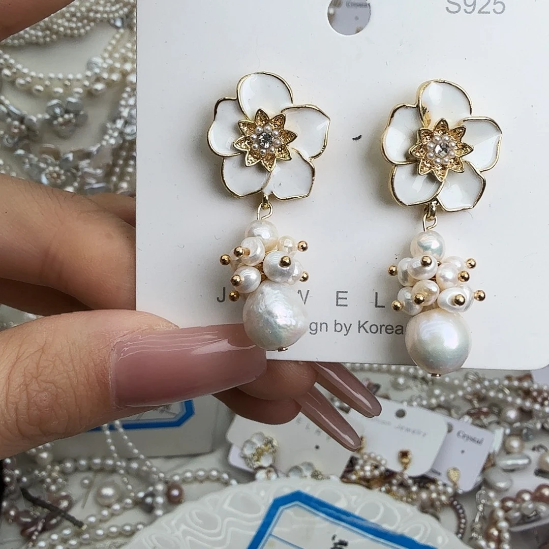 未镶嵌颈饰淡水珍珠