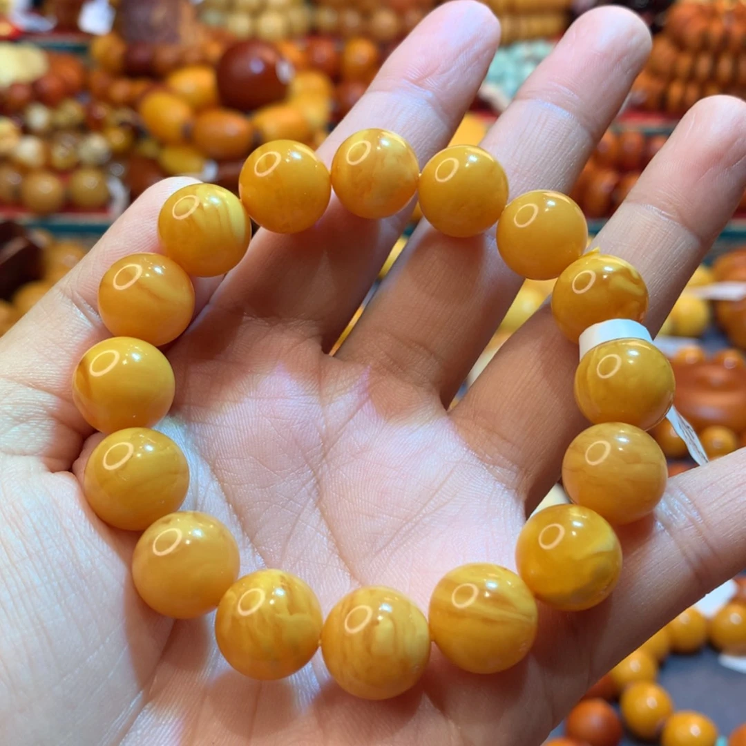 【闪购商品】蜜蜡手串未镶嵌蜜蜡手串