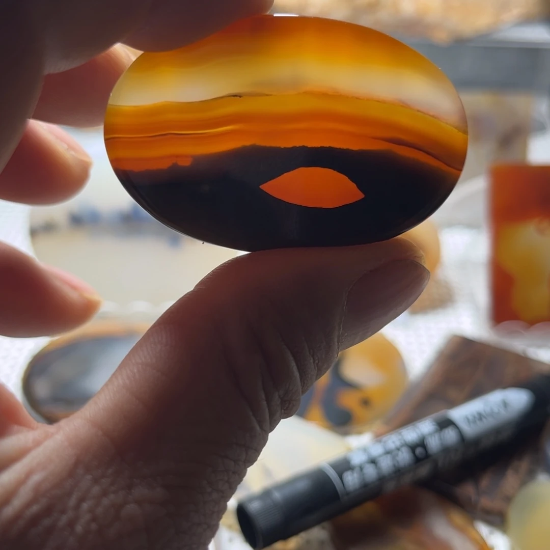 玛瑙/玉髓未镶嵌吊坠(不含链)