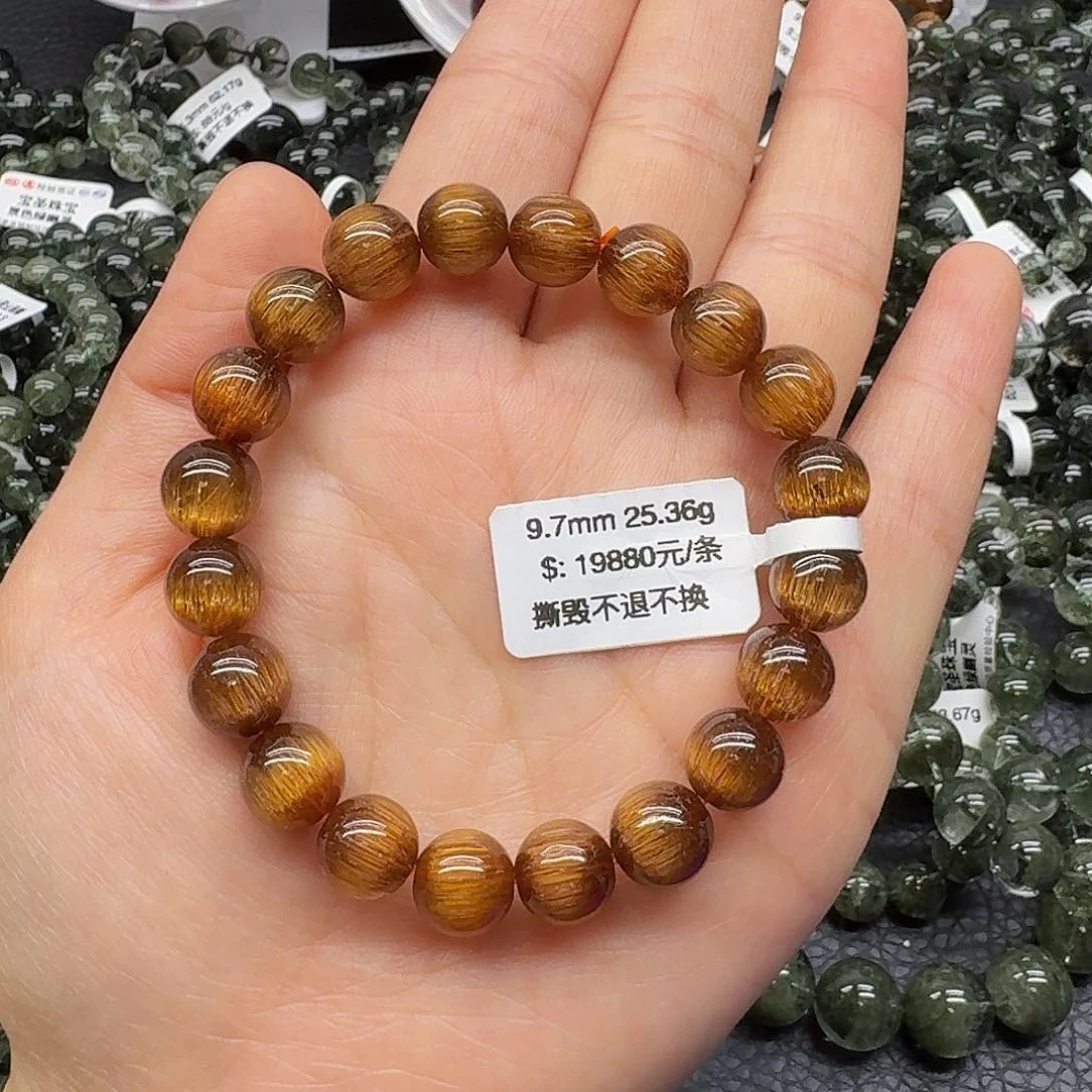 水晶手链未镶嵌天然水晶