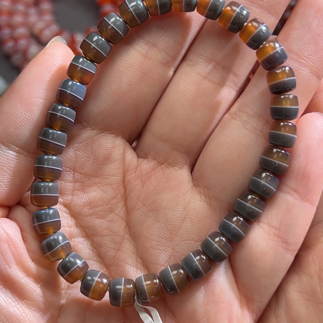 玛瑙/玉髓未镶嵌手链