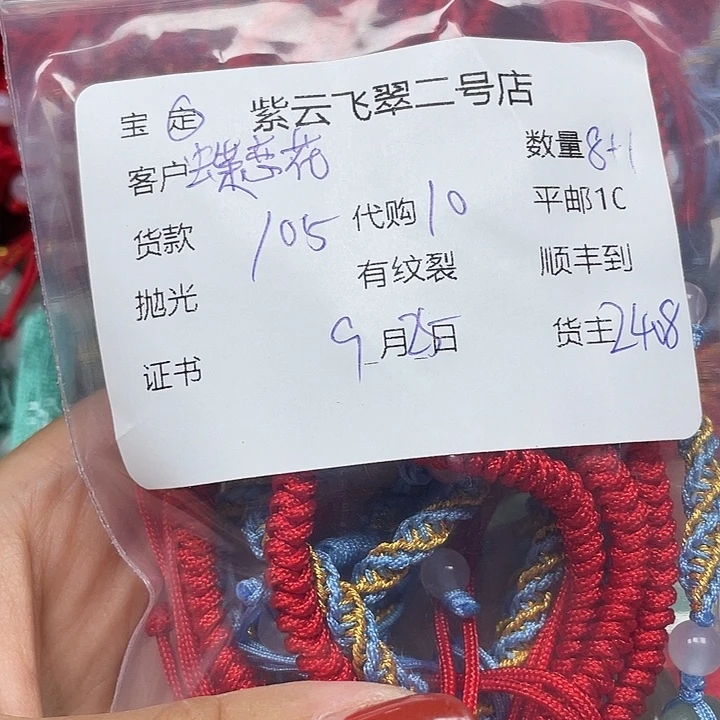蝶****颈饰未镶嵌翡翠天然
