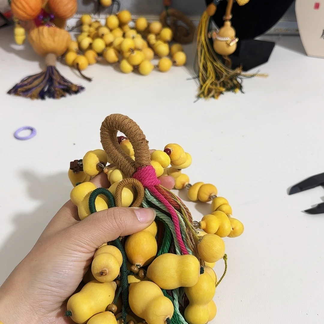 桀***8钱袋子双圈➕挂件420元