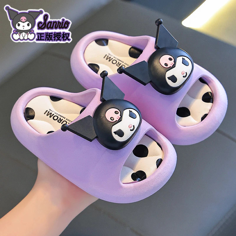 三丽鸥儿童拖鞋新款夏季男童女孩防滑防摔软底宝宝女童拖鞋儿童