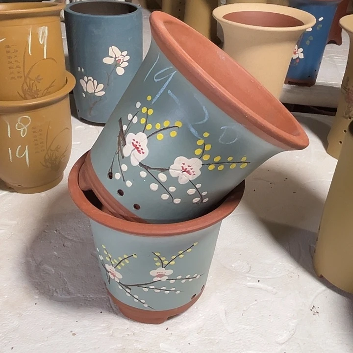 紫砂花盆这家紫砂兰花盆质量不错