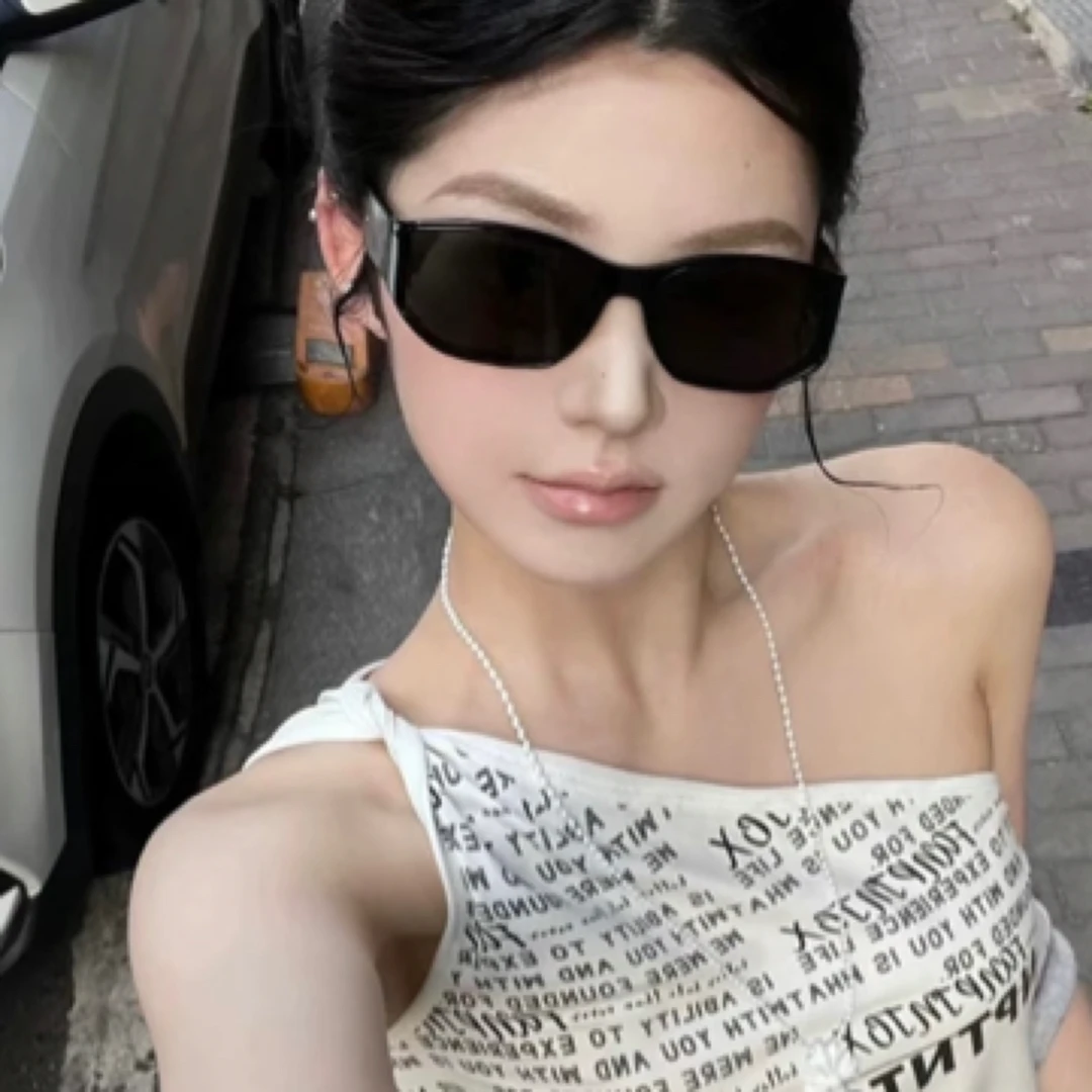 【no退no换】2025夏季潮流防晒显脸小太阳墨镜高级偏光