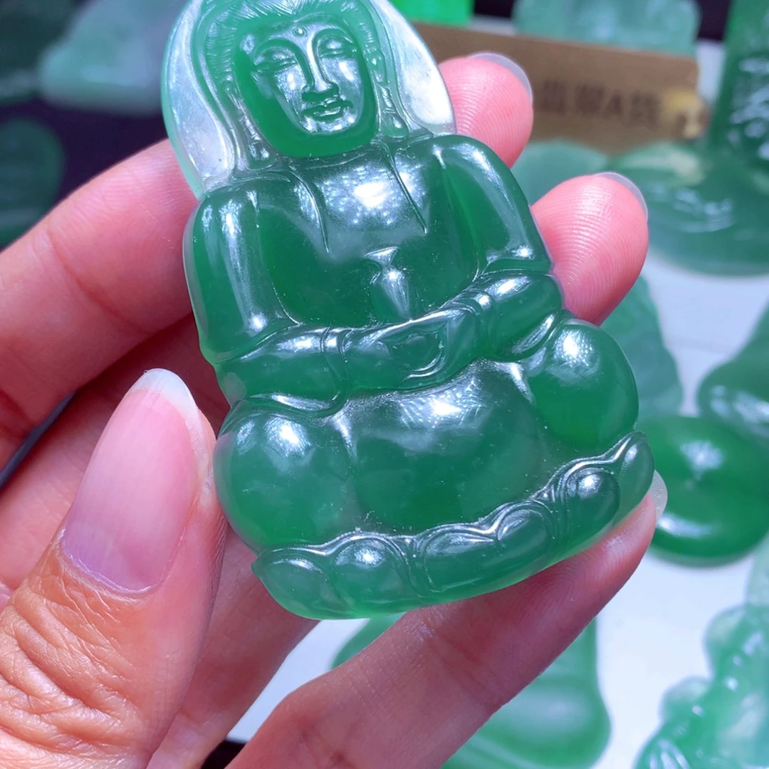 宏***彦定制翡翠未镶嵌天然
