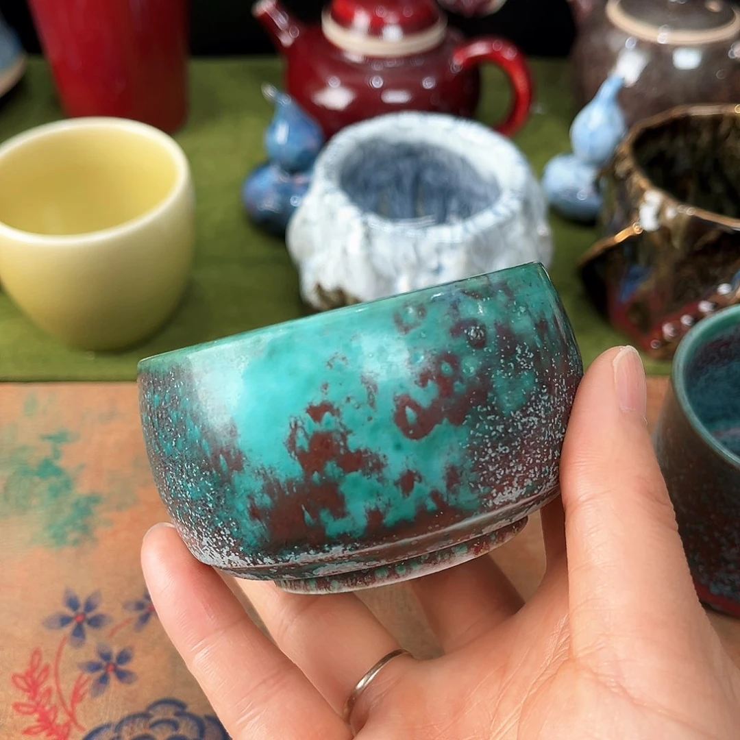 五大名窑钧瓷茶具不*