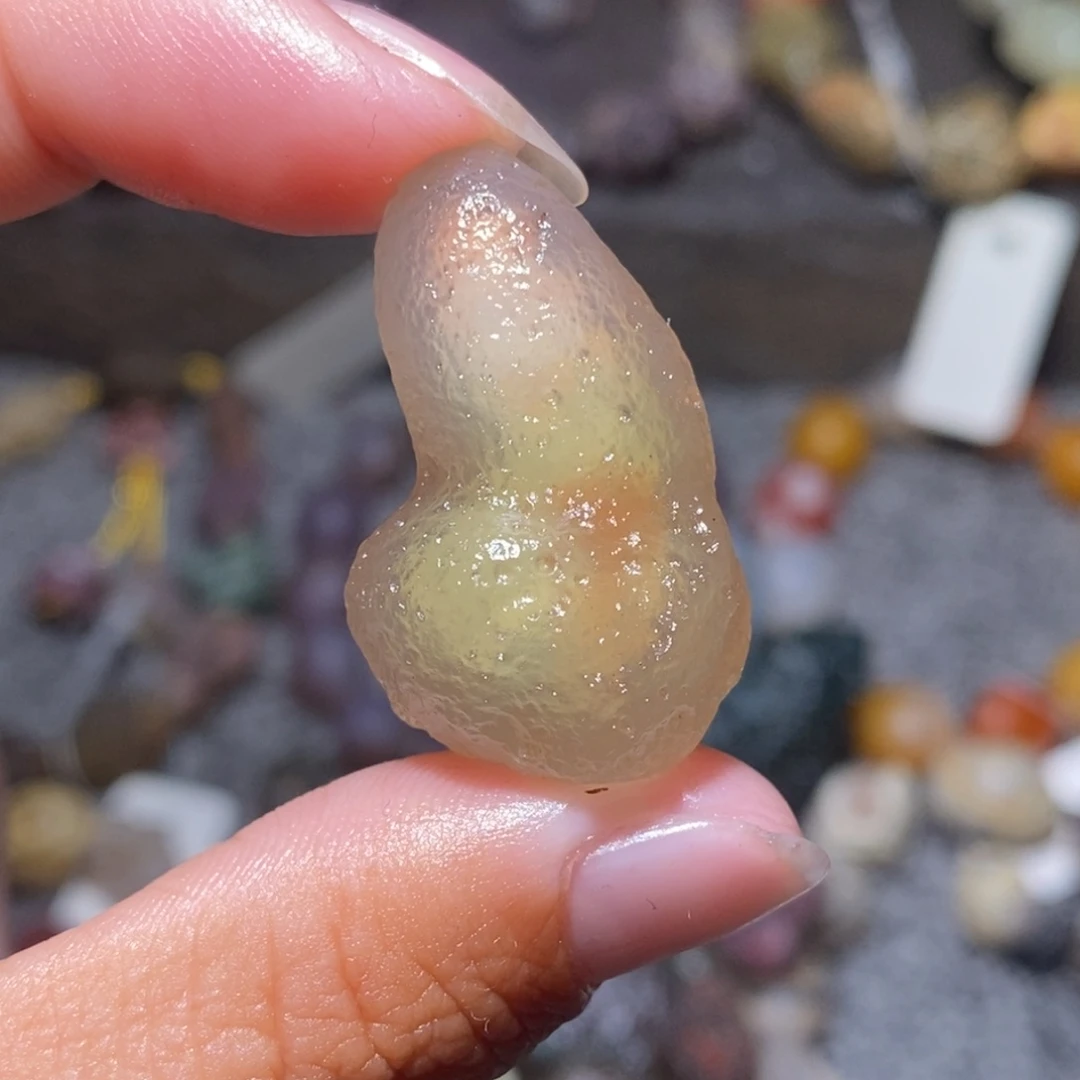 未镶嵌玛瑙/玉髓珠宝半成品