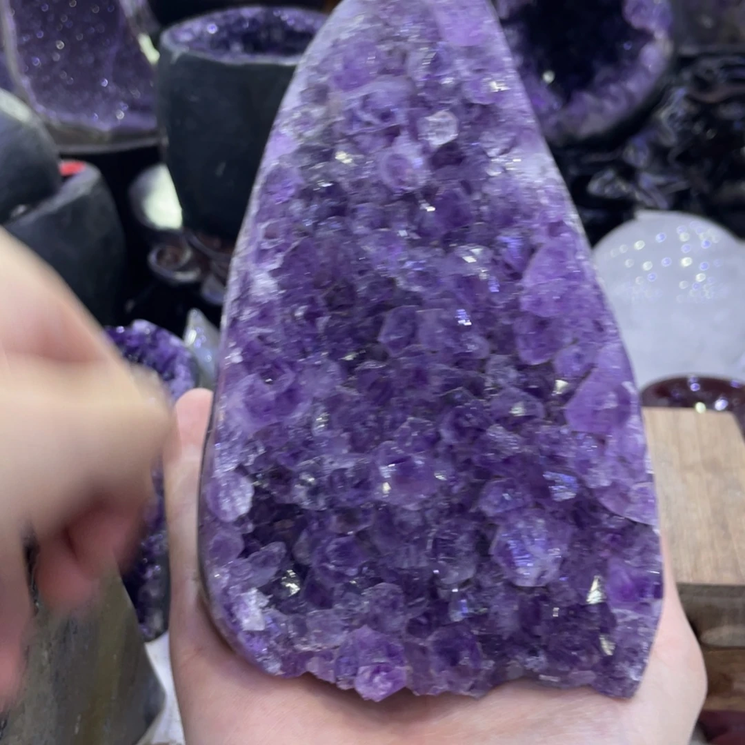 水晶未镶嵌珠宝半成品