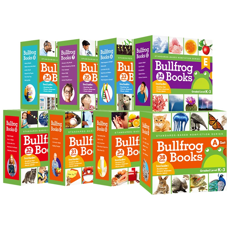 美国JUMP百科跃读 Bullfrog Books 牛蛙系列