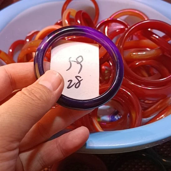 玛瑙/玉髓未镶嵌手镯