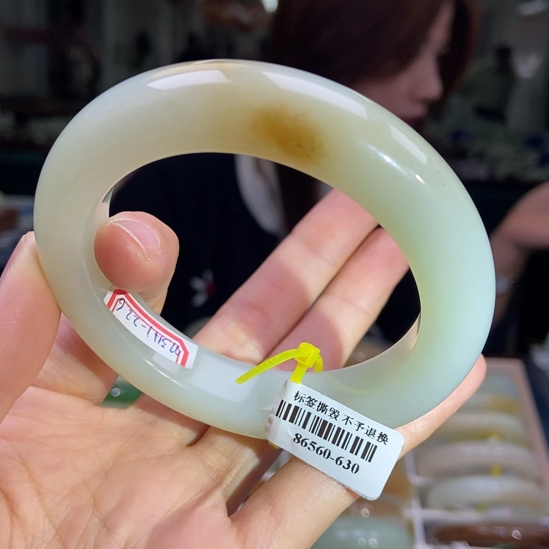 和田玉手镯未镶嵌想*想58.8