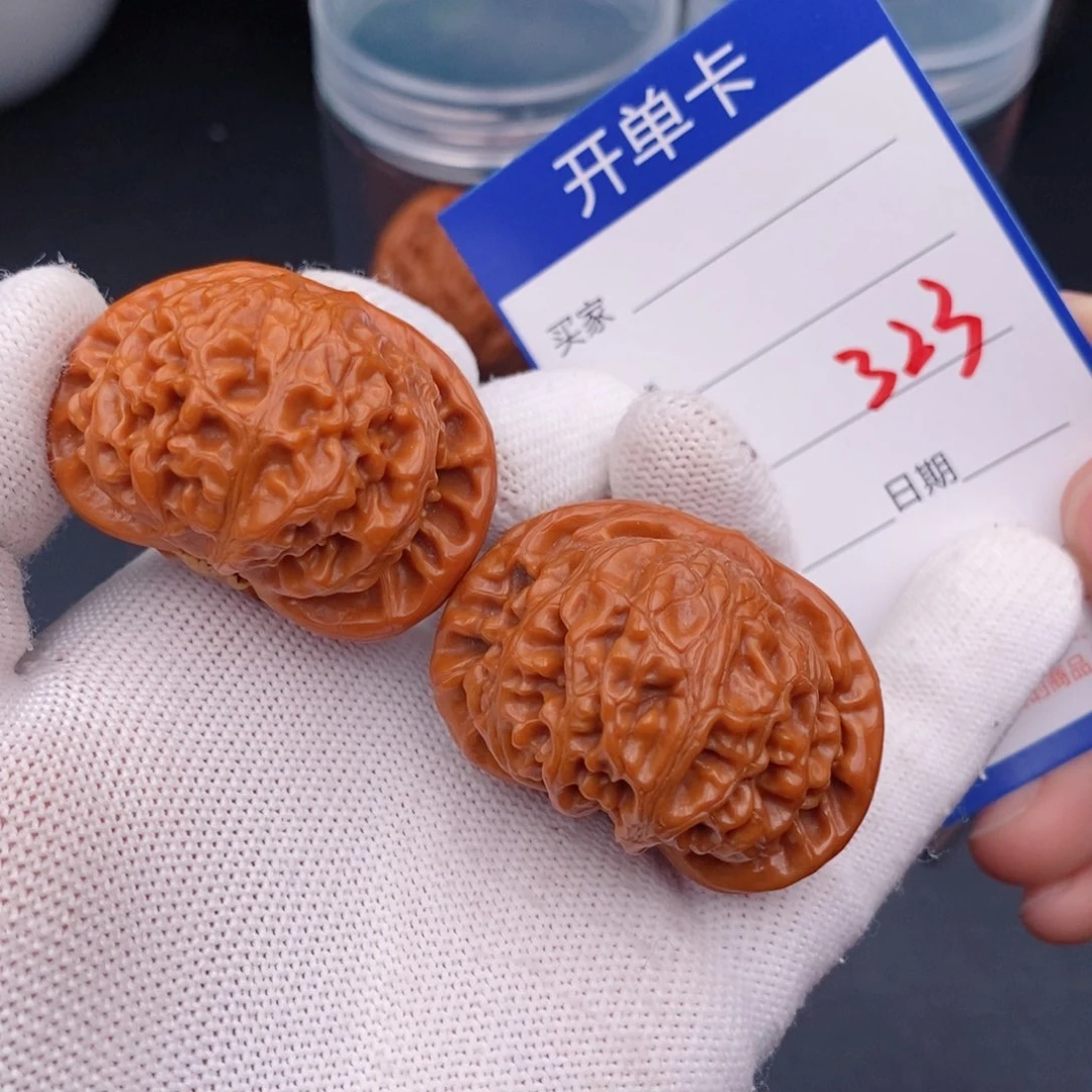 文玩核桃把件42宫灯323