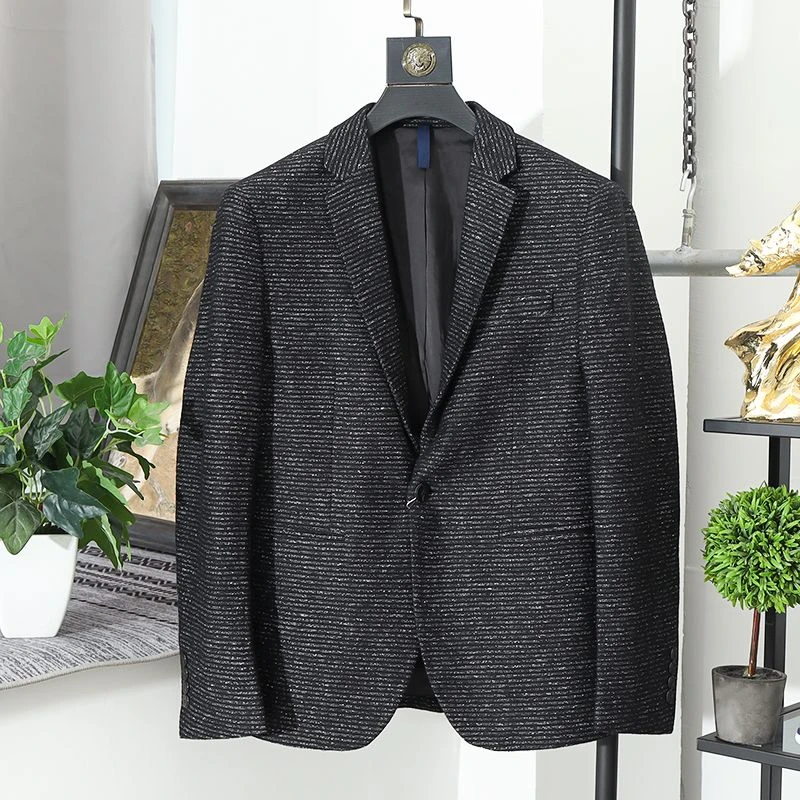 时尚春秋休闲西服外套3294