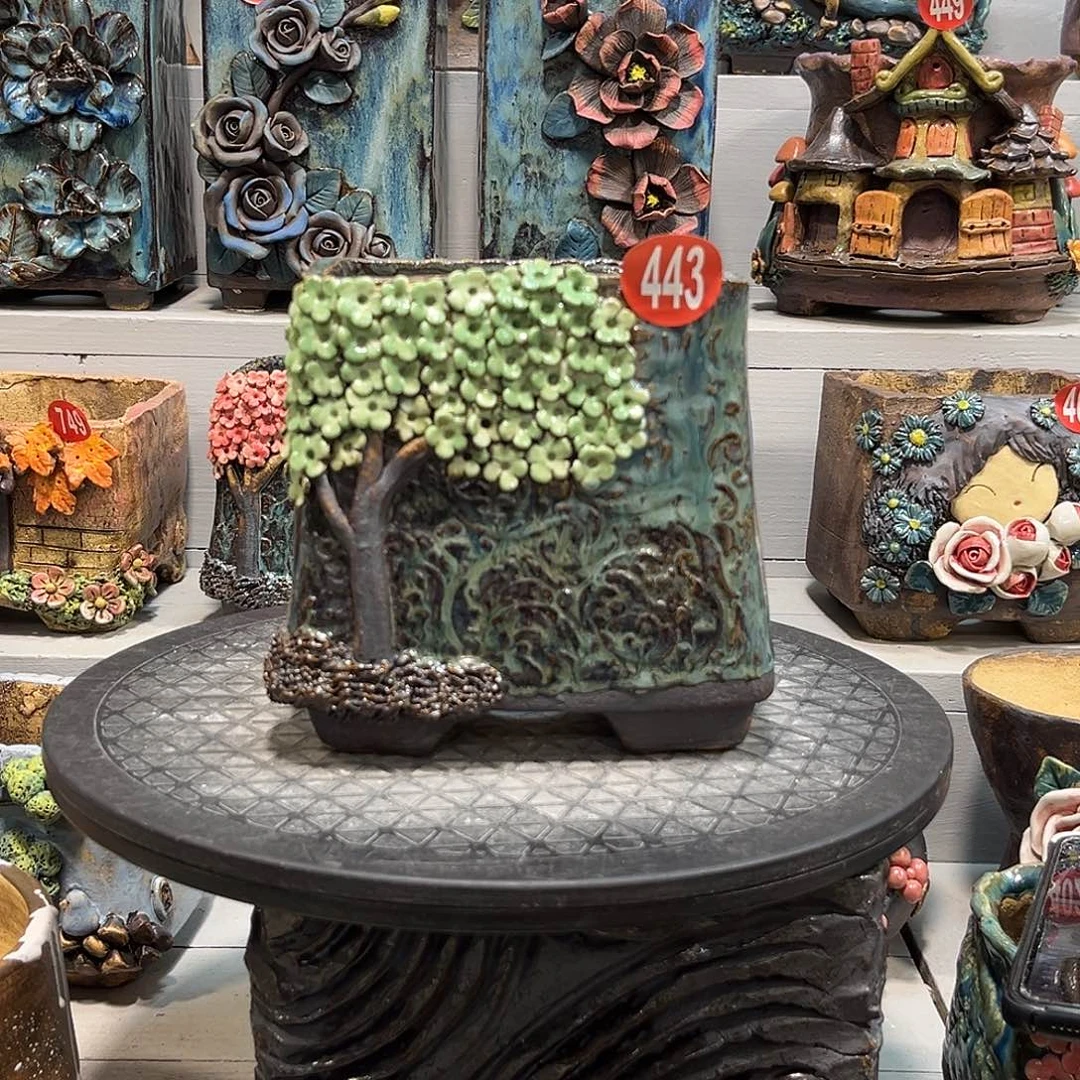 微瑕443 号陶然花器手工花盆