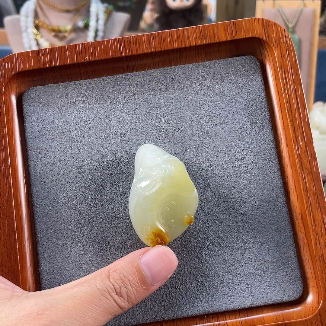 吊坠(不含链)未镶嵌和田玉