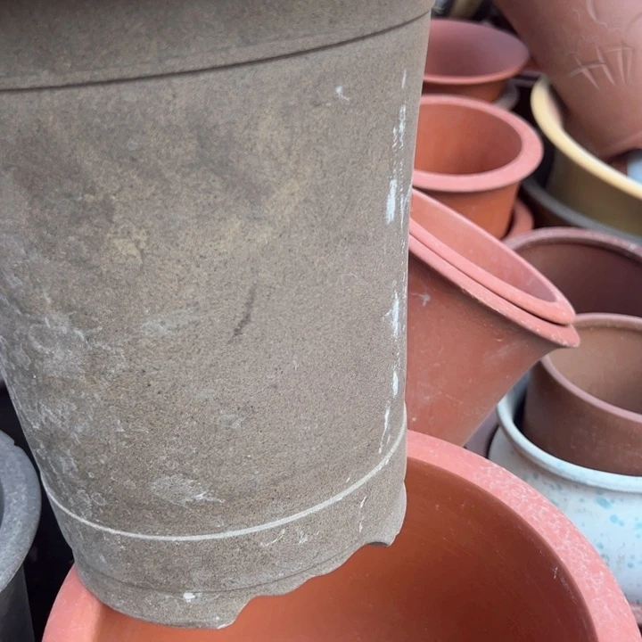 红陶紫砂兰花盆微瑕