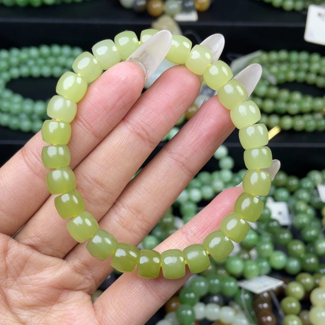 和田玉未镶嵌手串