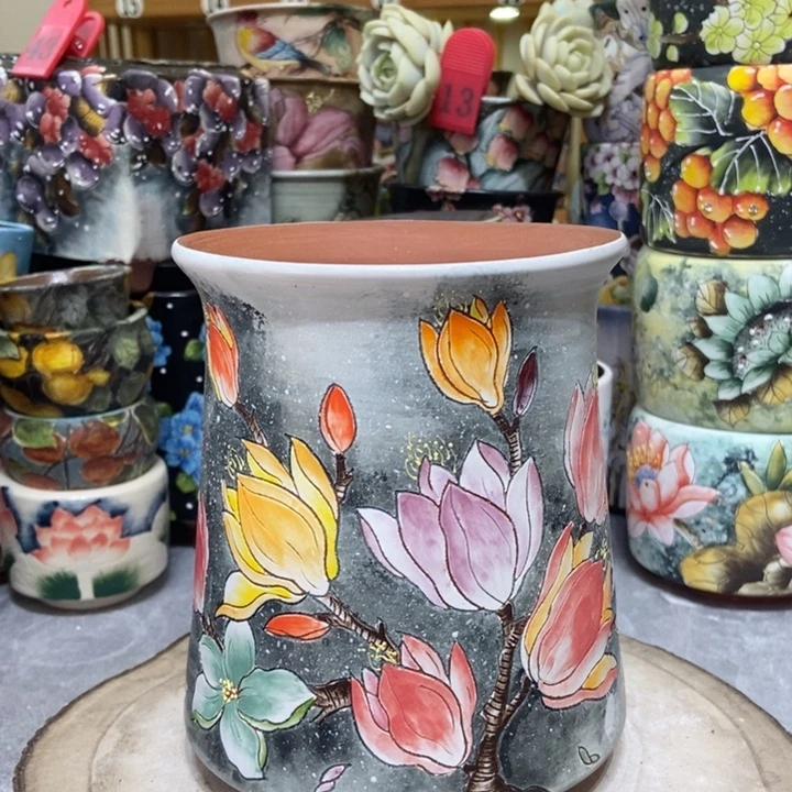 景德镇艺术手绘作品