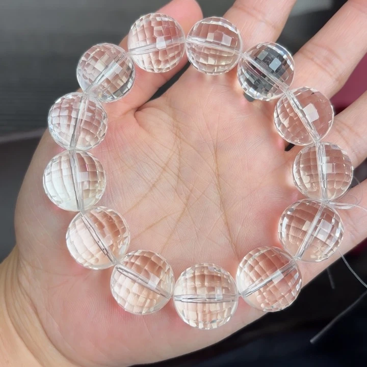 未镶嵌手链水晶白水晶18