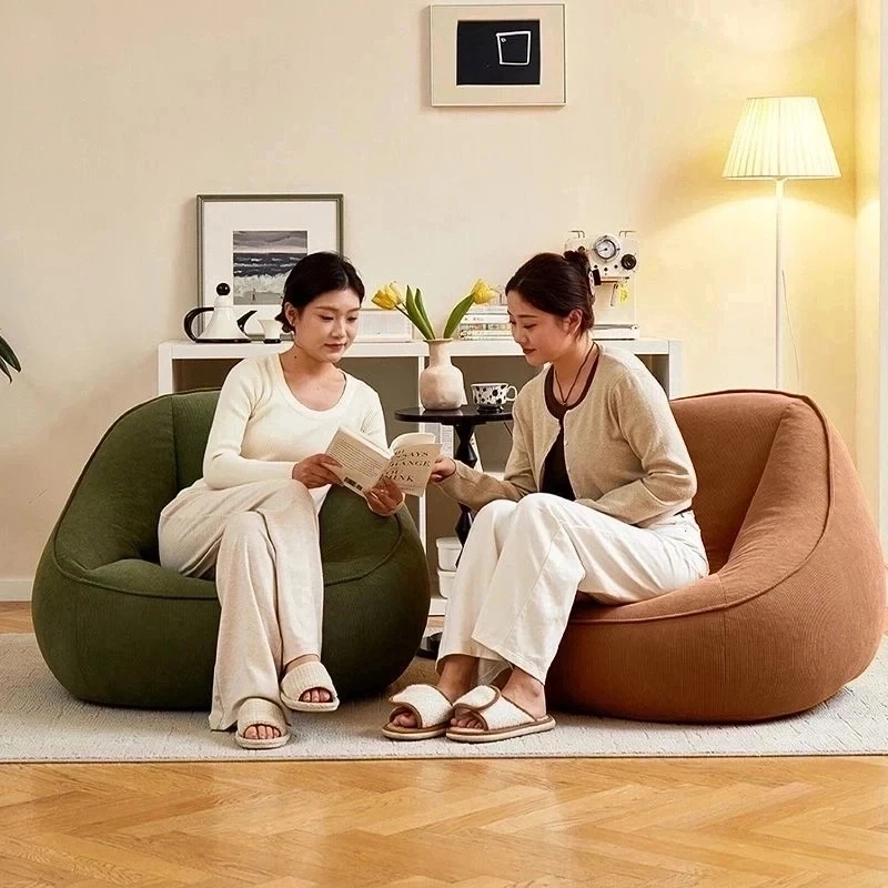 单人沙发可躺可睡家用小户型客厅卧室懒人沙发榻榻米豆袋网红休闲