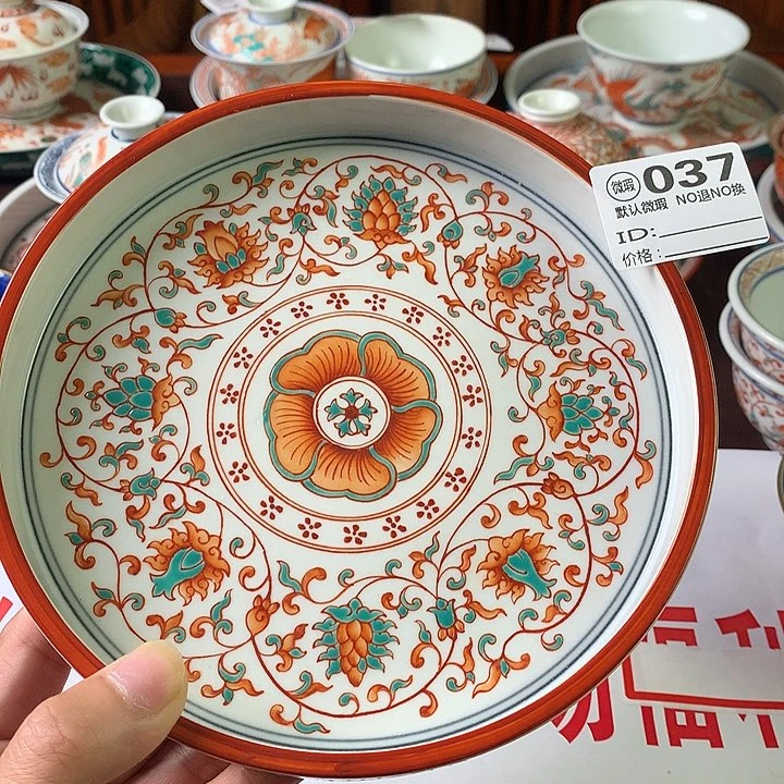 桐***连景德镇陶瓷手工微瑕037