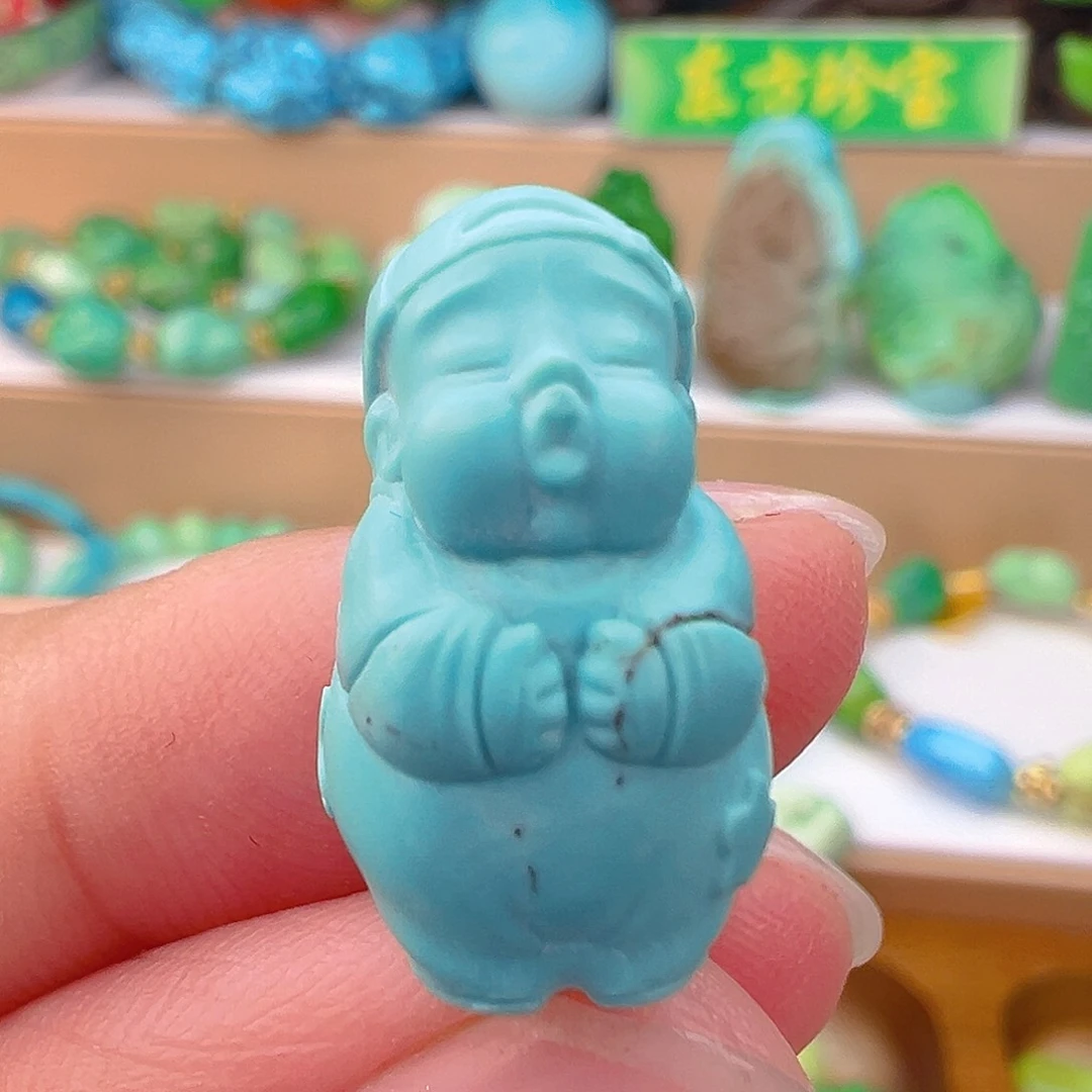 未镶嵌绿松石项链