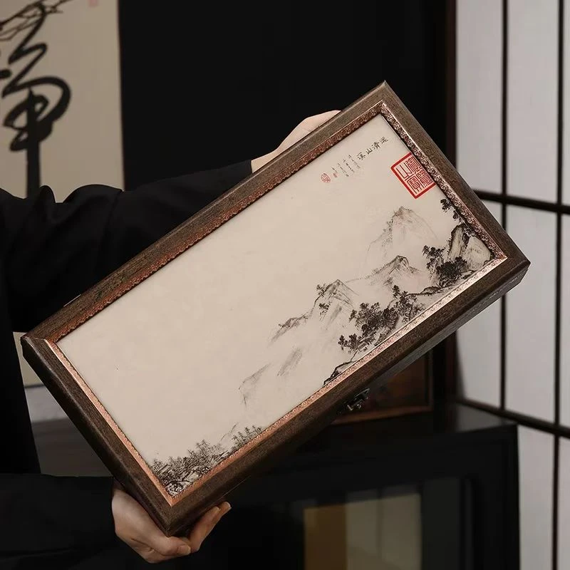 【溪山清远】双陶瓷武夷山肉桂茶叶礼盒