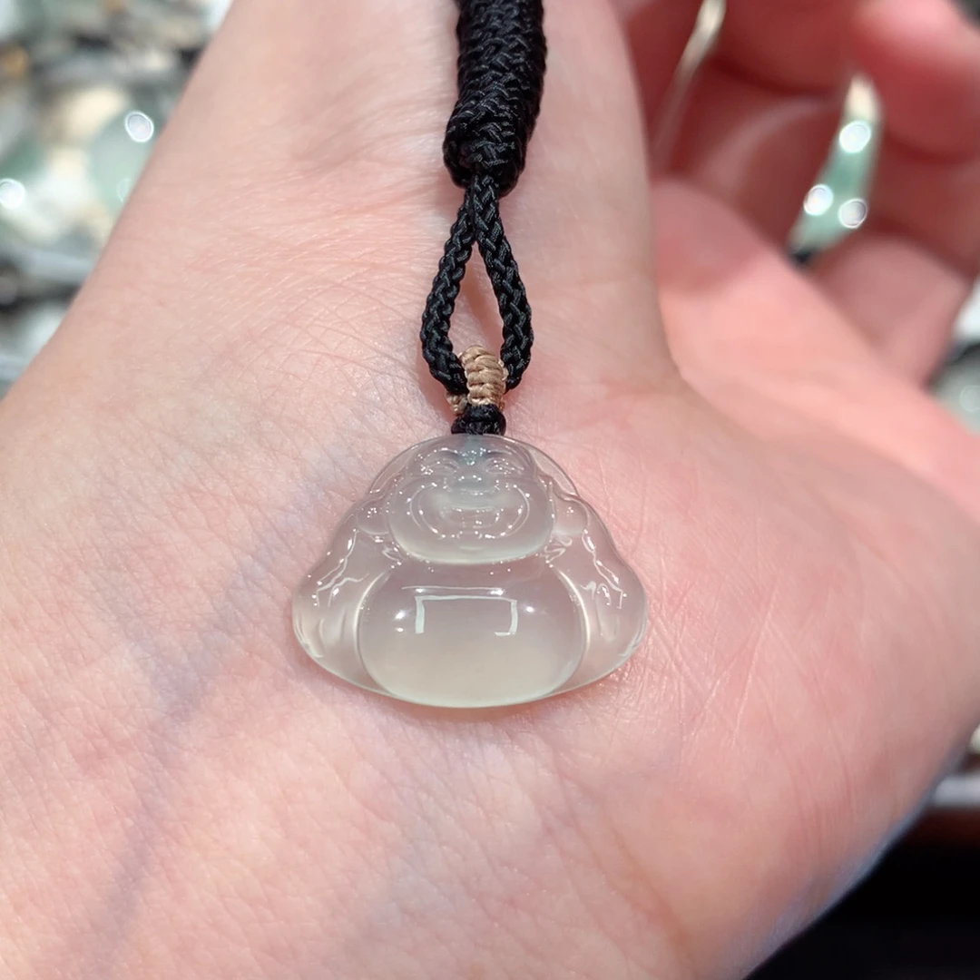 颈饰未镶嵌翡翠佛公