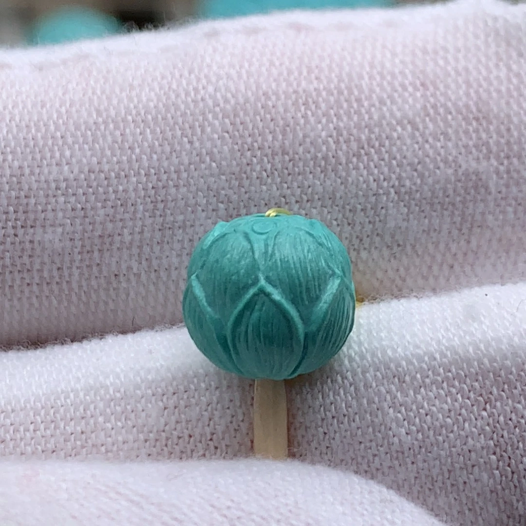 绿松石未镶嵌珠宝奇石9mm