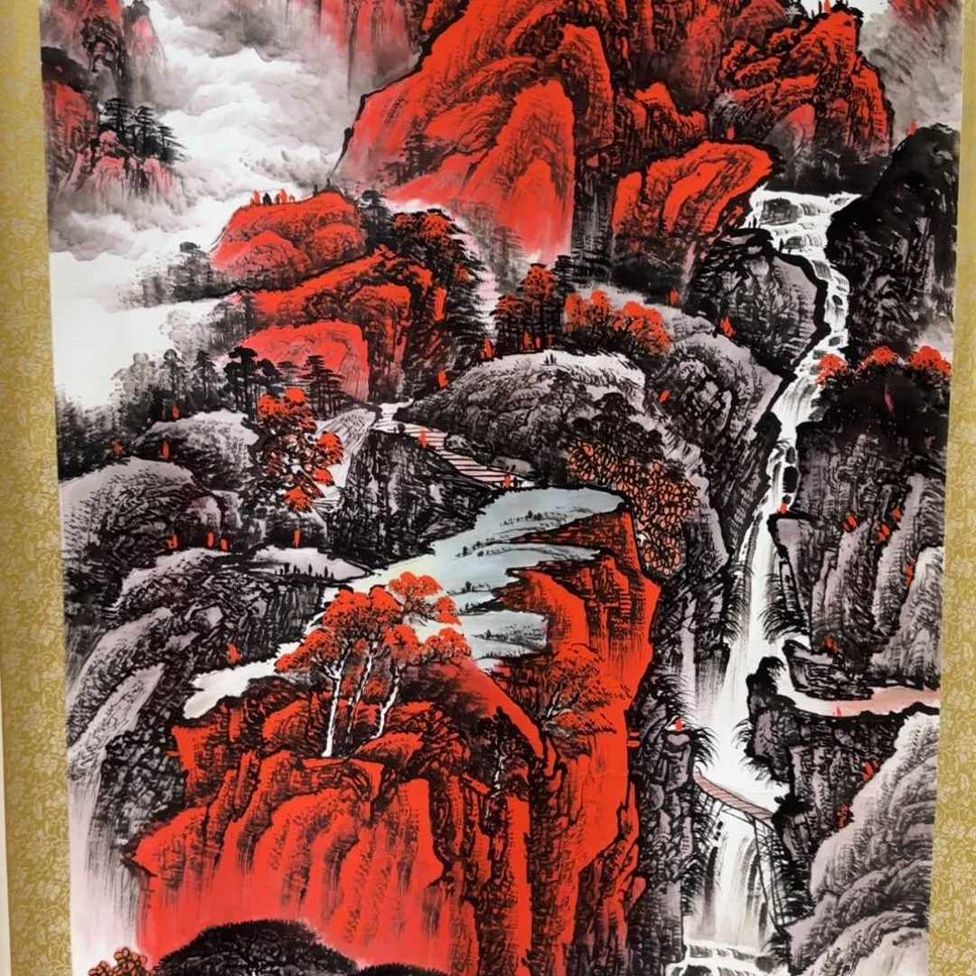 QA原创山水作品！带证书！限购一单