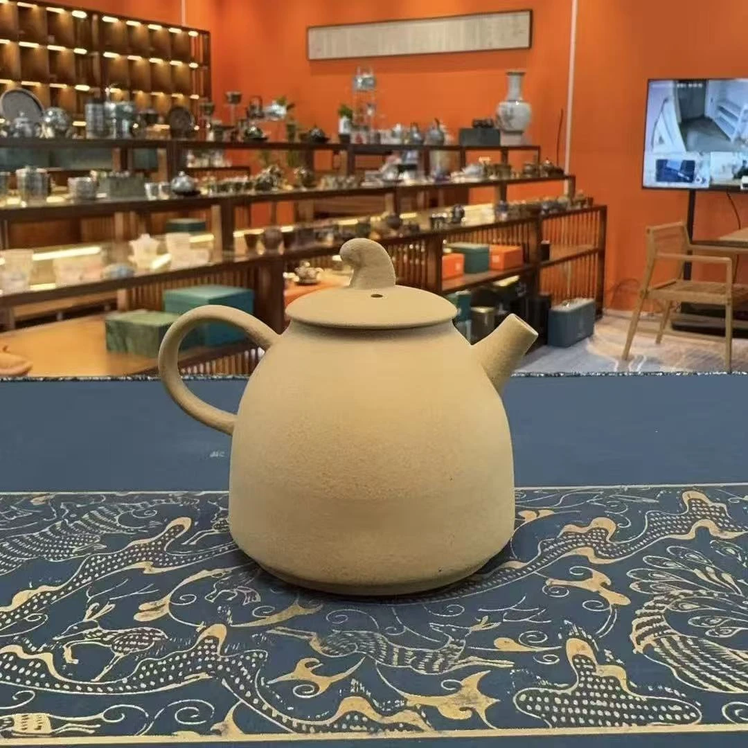 JS0797陶瓷紫砂将军壶泡茶壶