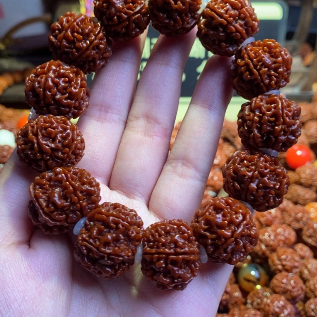 金刚菩提手串226原生态玉华