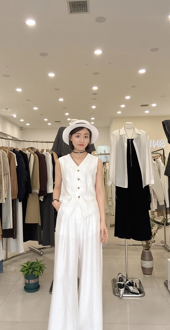 老钱风时尚套装上衣设计师品牌女装套装