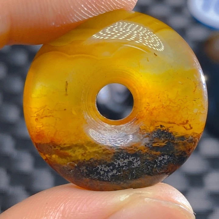 玛瑙/玉髓颈饰未镶嵌清**月