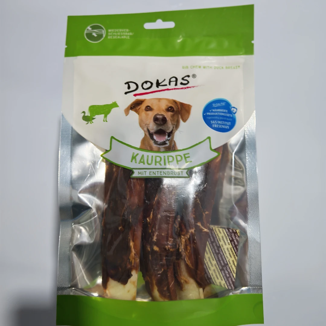 【进口鸭肉牛皮磨牙棒脏脏蹦】宠物零食磨牙烘干