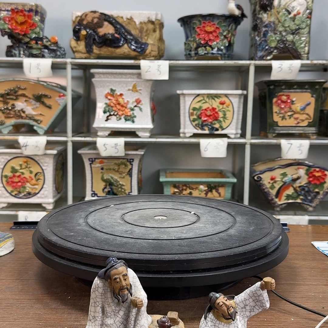 红陶未**歌石湾盆248