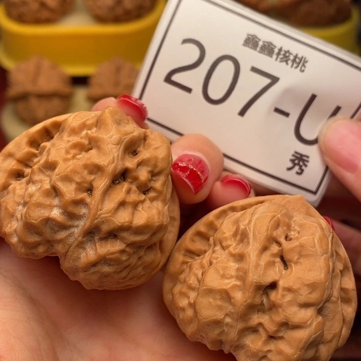 桃核把件三角蛙42……