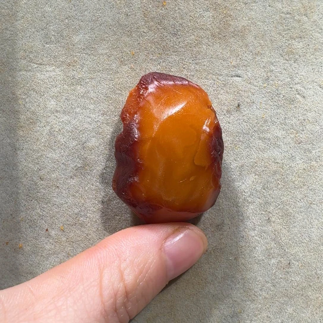 琥珀未镶嵌珠宝奇石寵**微