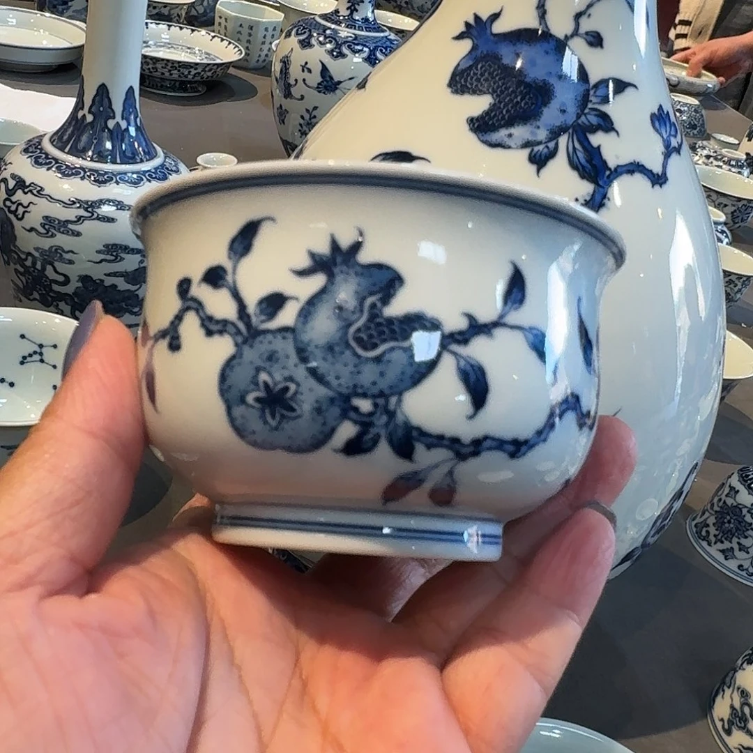 景德镇陶瓷柴窑杯