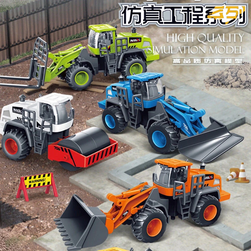 【超值系列】儿童系列男孩模型惯性仿真玩具工程车小汽车