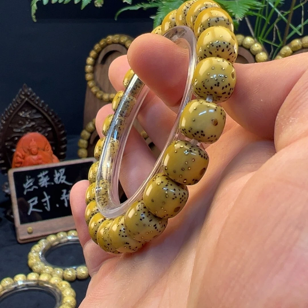 星月菩提手串豆*子贯穿