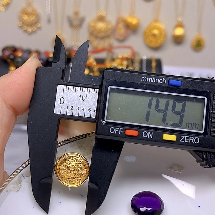 紫晶颈饰银S925镶嵌紫晶925镶嵌176