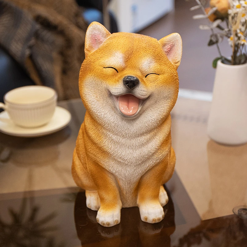 可爱狗狗存钱罐摆件可存可取大号储钱罐儿童储蓄罐送小孩生日礼物