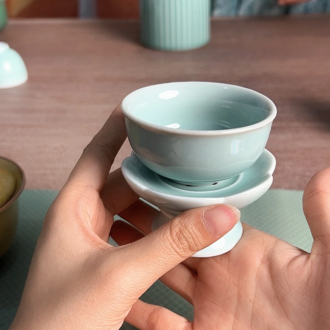 云间青瓷小米茶器龙泉