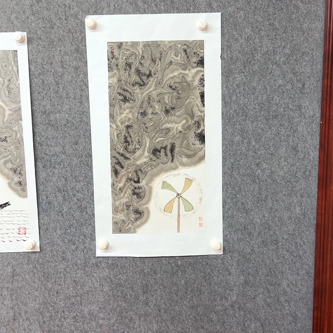国画严纪照绘画作品