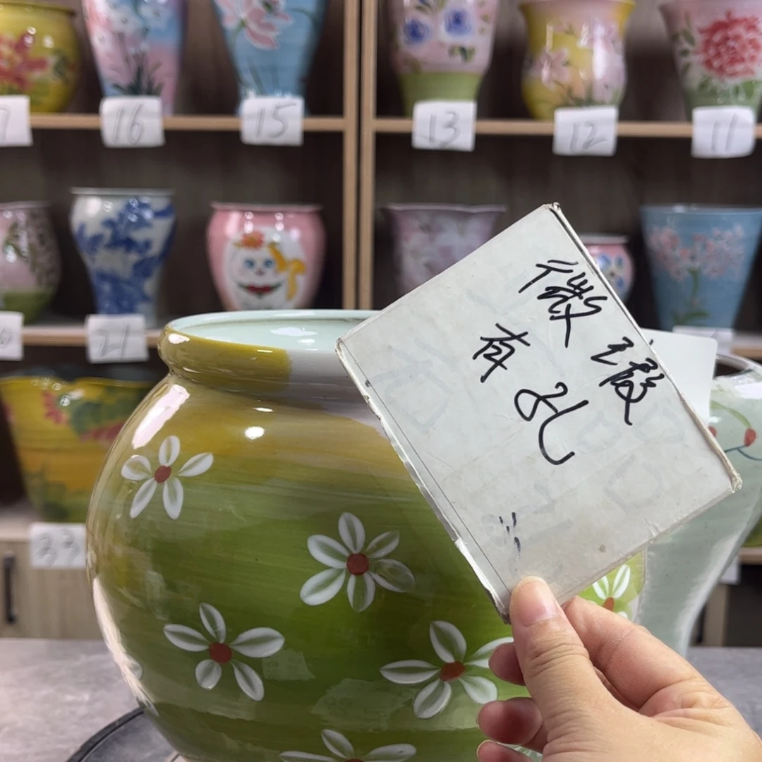 景德镇陶瓷花盆花盆