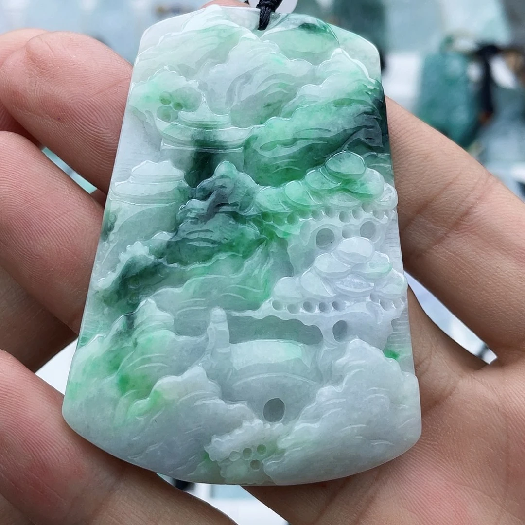 颈饰未镶嵌翡翠翡翠